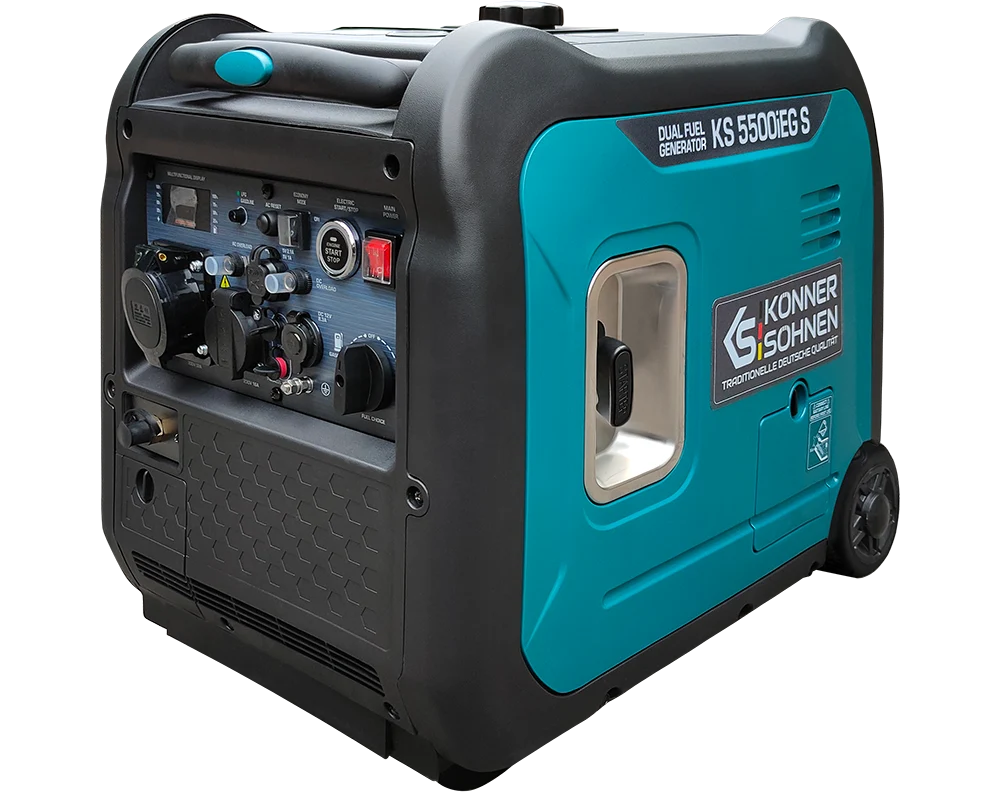 Konner & Sohnen KS 5500iEG S Generator digital invertor 5.5kW, monofazat, GPL/benzina [8]