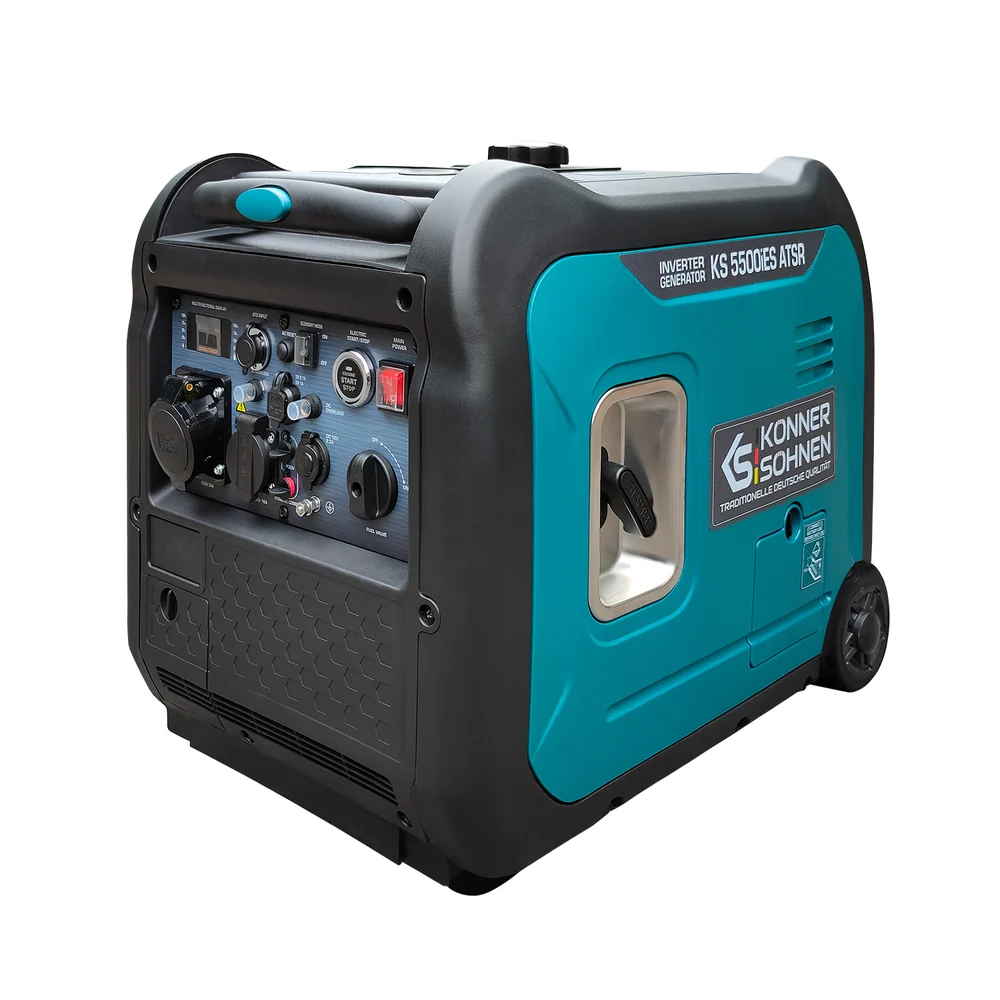 Generatoare Digitale - Konner & Sohnen KS 5500iES ATSR Generator digital invertor 5.5kW, monofazat, benzina