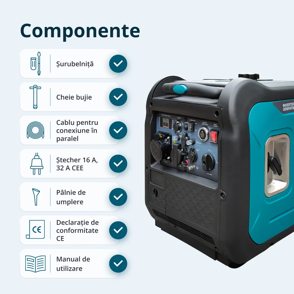 Konner & Sohnen KS 5500iES ATSR Generator digital invertor 5.5kW, monofazat, benzina [13]