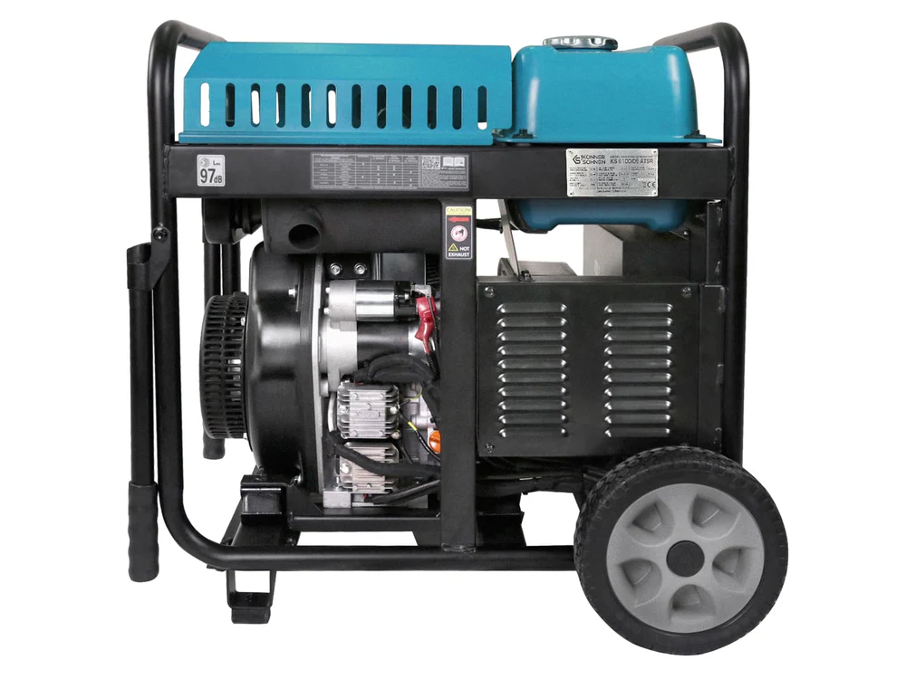 Konner & Sohnen KS 6100iDЕ ATSR Generator digital invertor 5.5kW, 230V, Diesel, pornire electrica [3]
