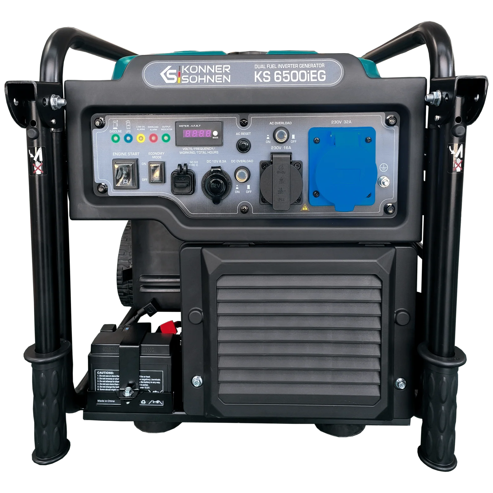 Konner & Sohnen KS 6500iEG Generator digital invertor 6.5kW, monofazat, GPL/benzina [4]