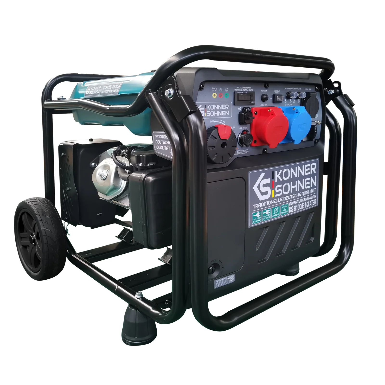 Konner & Sohnen KS 8100iE 1/3 ATSR Generator digital invertor 8.5kW, 230/400V, benzina [6]