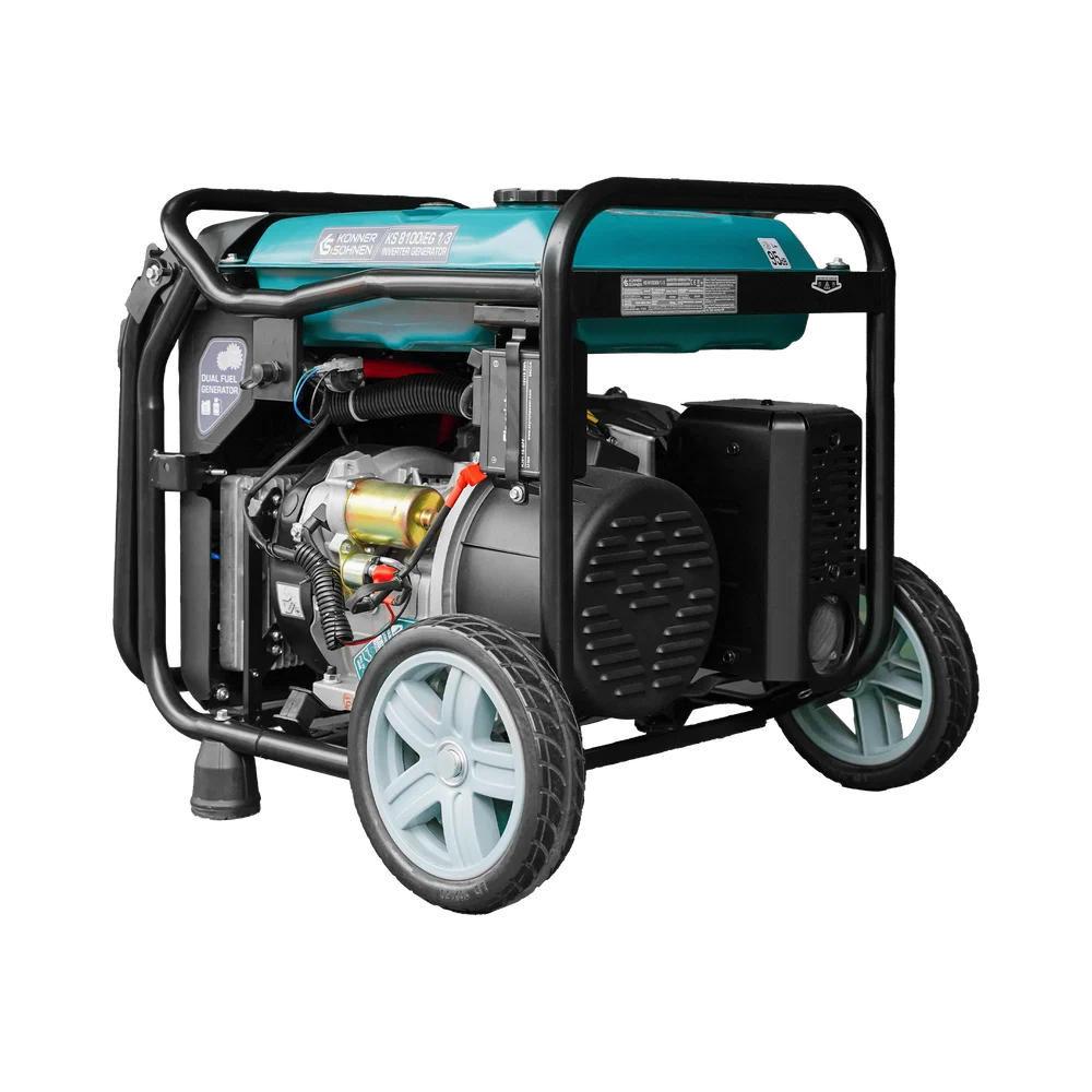 Konner & Sohnen KS 8100iEG 1/3 Generator digital invertor 8.5kW, 230/400V, GPL/benzina [13]