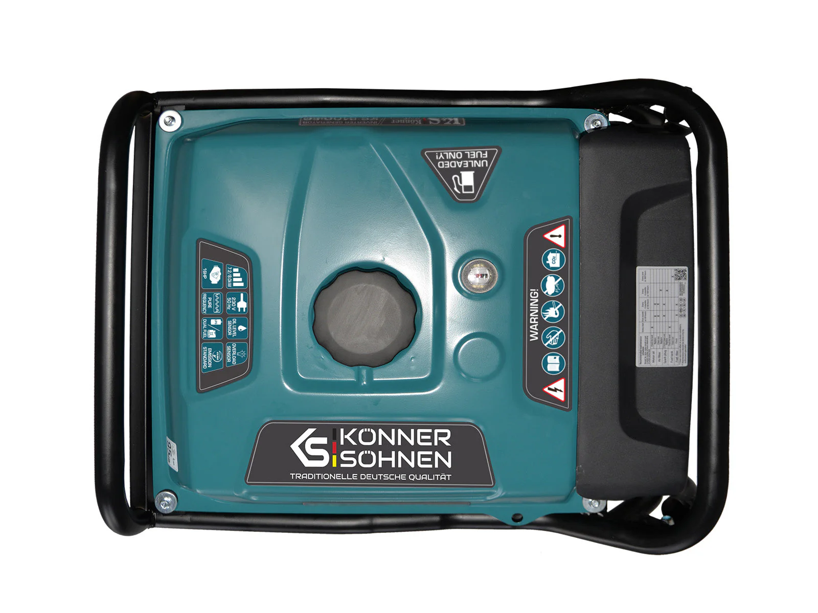 Konner & Sohnen KS 8100iEG Generator digital invertor 8.5kW, monofazat, GPL/benzina [7]