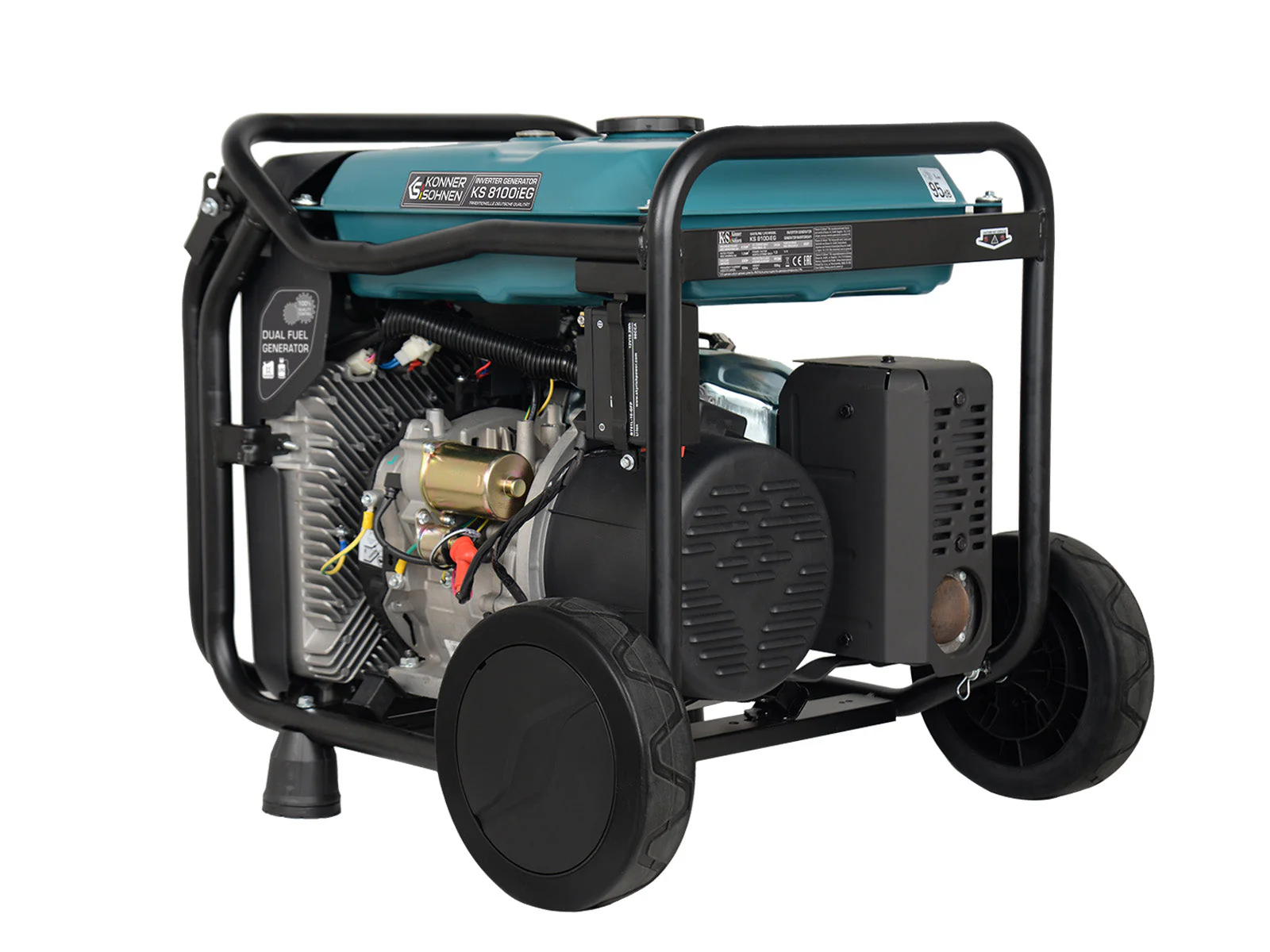 Konner & Sohnen KS 8100iEG Generator digital invertor 8.5kW, monofazat, GPL/benzina [8]