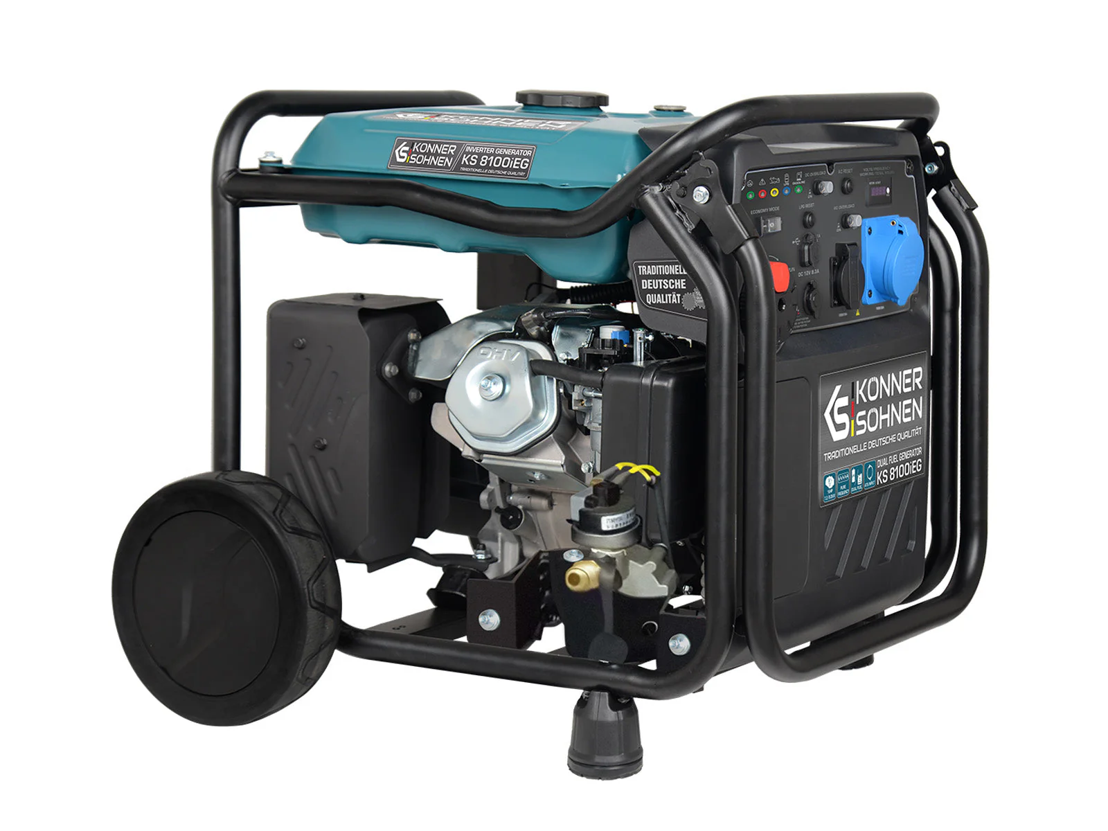Konner & Sohnen KS 8100iEG Generator digital invertor 8.5kW, monofazat, GPL/benzina [3]