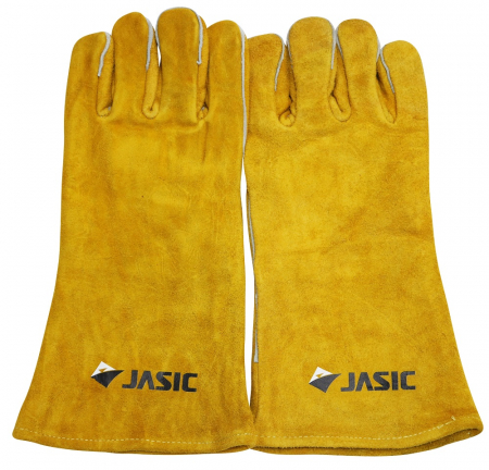 Manusi protectie - Manusi sudor Jasic, din piele de bovina cusute cu snur kevlar