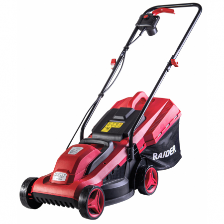 Masini de tuns gazon - RAIDER RD-LM31 Masina de tuns iarba 1400W, 33cm, 30L, 500m2