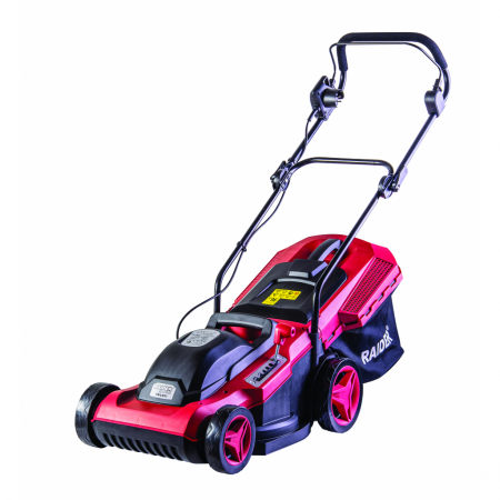Masini de tuns gazon - RAIDER RD-LM33 Masina de tuns iarba 1800W, 38cm, 50L, 6 puncte de inaltime, 800m2