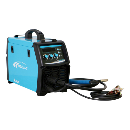 Pachet complet sudura MIG/MAG: NOVO MIG 180 JASIC, 230 V, 180 A, Masca sudura automata BUMBLE BEE, Butelie corgon 8l (plina), rola otel 5kg - 0.8mm [7]