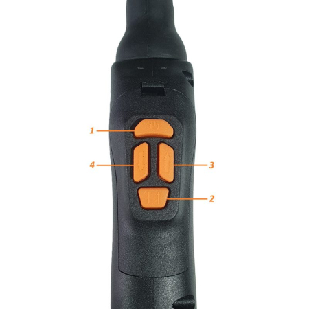 Pistolet TIG WP26 cu 4 butoane comanda, racire aer, 8m Jasic [1]
