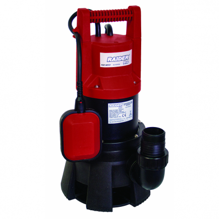 Pompe de apa - RAIDER RDP-WP27 Pompa submersibila apa murdara 1", 1300W, 417L/min