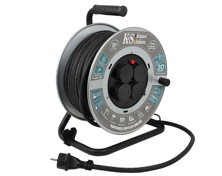 Accesorii generatoare - Prelungitor cu tambur KS CRM-30M
