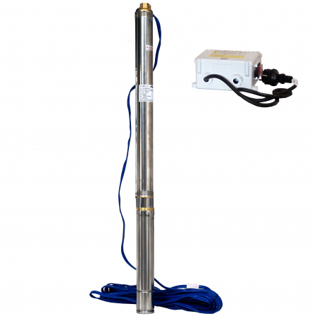Pompe submersibile de inalta presiune - ProGARDEN 3STM3-27 Pompa submersibila 1", 750W, apa curata, 45L/min, 115m, 27 etaje