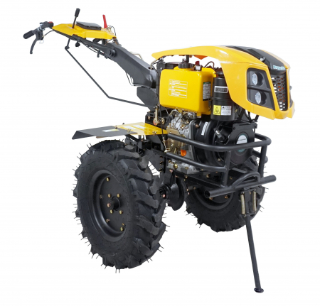 Utilaje agricole - ProGARDEN Campo 1273 Alpine, motocultor 12CP, 2+1, roti 6.00-12, diesel, EU V, pornire electrica, 2 prize putere