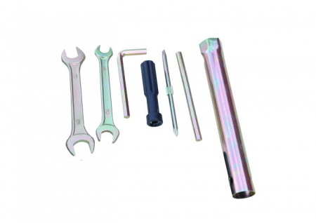 ProGARDEN Campo 873 Alpine motocultor 7CP, 2+1 trepte, 2+1+1 freze, benzina, roti ATV, 2 prize putere [3]