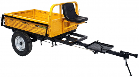 ProGARDEN Campo RM500C remorca 500kg motocultor, 1 osie, prindere bolt [2]