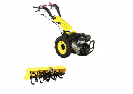 Pachete motocultoare - ProGARDEN Campo U16E motocultor multifunctional 14CP, benzina, EU V, pornire electrica, 3+2 viteze, reductor + FT90 freza tractata 900mm