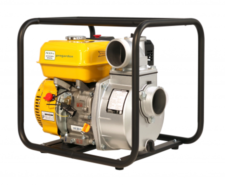 Pompe de apa - ProGARDEN PB30Pro motopompa 3"/75mm, benzina, apa curata, pornire la sfoara