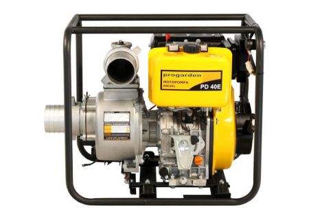 Pompe de apa - ProGARDEN PD40E motopompa 4"/100mm, diesel, apa curata, pornire electrica