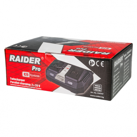RAIDER R20 incarcator dual 2x3Ah pentru seria R20 [2]