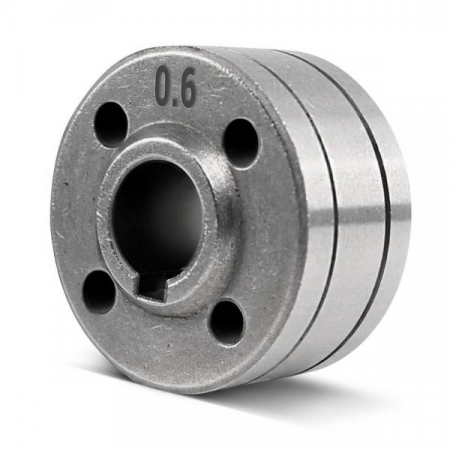Accesorii sudura - Rola antrenare cu pana pentru sarma otel 0.6 - 0.8 mm