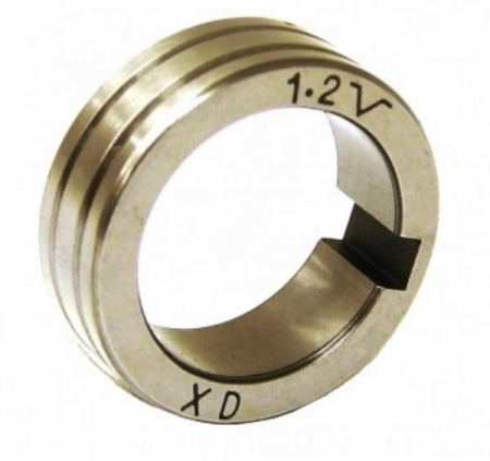 Accesorii sudura - Rola antrenare cu pana pentru sarma otel 1.0 - 1.2 mm cod.10029924