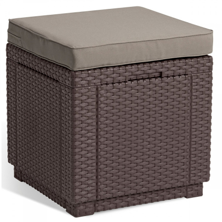 Scaune gradina - Scaun de terasa Keter CUBE GRAP Maro