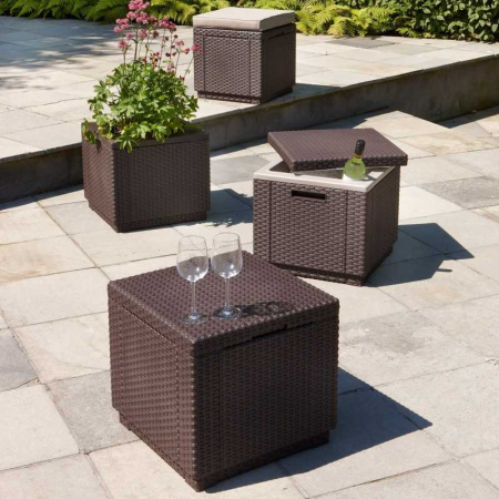 Scaun de terasa Keter CUBE GRAP Maro EE [1]