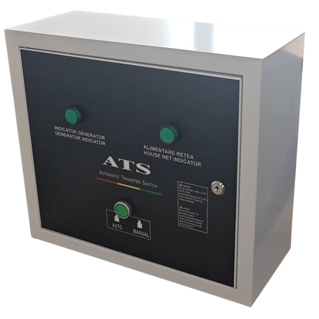 Generatoare electrice - SENCI ATS automatizare pentru generatoare monofazate seria SCD12/SCD15/SCD20