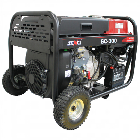 SENCI SC-300 Generator sudura, 3.5 kW, 230V, AVR, Benzina, pornire electrica [3]