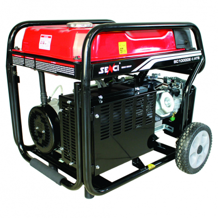 SENCI SC10000E-ATS TOP Generator curent 8.5 kw, 230V, AVR, benzina, pornire electrica [3]