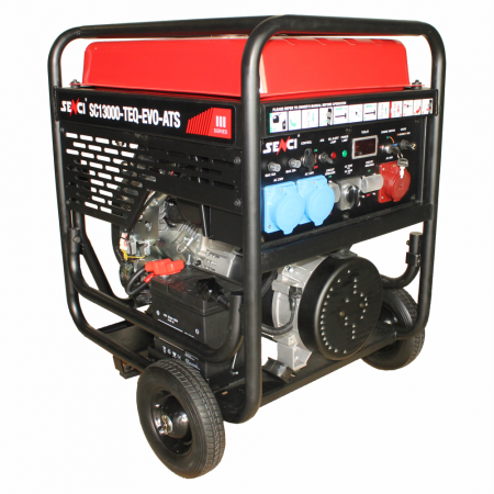 SENCI SC13000TEQ-EVO-ATS Generator curent 11 kw, 400V, AVR, benzina, pornire electrica [1]