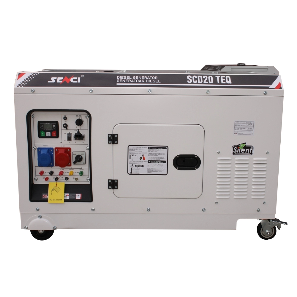 SENCI SCD20 TEQ Generator insonorizat, 16.0 kW /20 kVA, 230V/400V, motor Diesel, fara ATS [2]