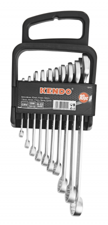 Noutati - Set chei inelare CrV 10 buc 8-22 mm