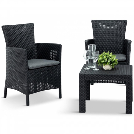 Set mobilier de balcon, Rosario Balcony, grafit [2]