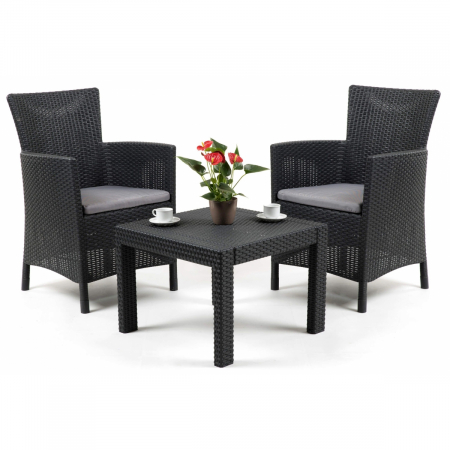 Set mobilier de balcon, Rosario Balcony, grafit [1]