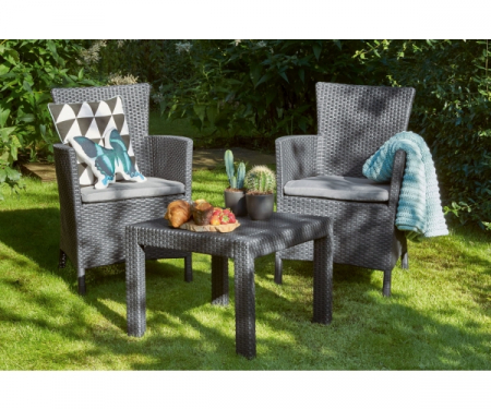Set mobilier de balcon, Rosario Balcony, grafit [5]
