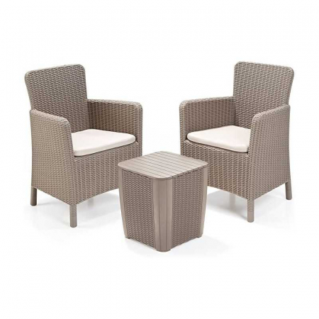 Set mobilier gradina - Set  Mobilier de Balcon  TRENTON KETER Cappucino (Round)
