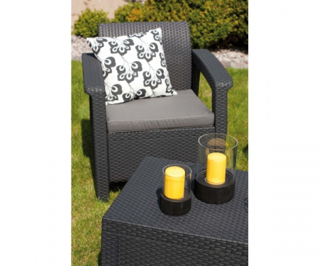 Set mobilier de gradina Corfu II Weekend Grafit/ Gri-rece [4]