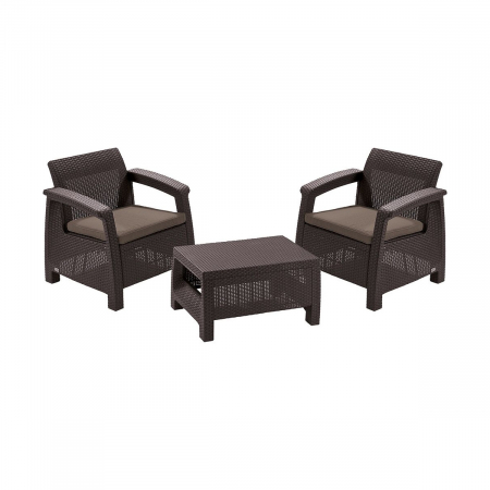 Set mobilier de gradina Corfu II Weekend Maro/Gri-taupe [1]