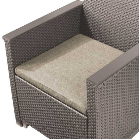 Set Mobilier De Gradina Cu Masa KETER ELODIE 5 Locuri Cappucino [2]