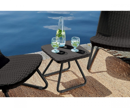 Set mobilier gradina, Rio Patio, Grafit/ Gri- rece [2]