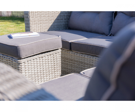 Set mobilier premium de gradina/terasa, Marbella, rattan sintetic [10]