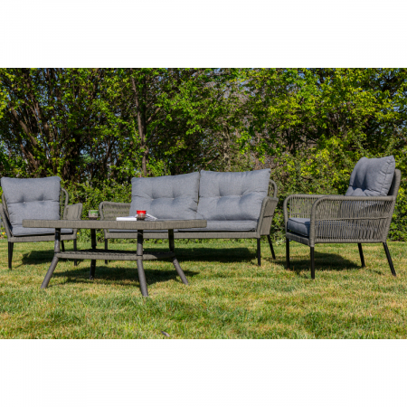 Set mobilier premium de terasa/gradina,Dubai- Rope 1, rattan sintetic [1]