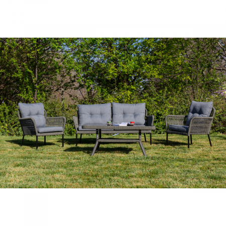 Curte si gradina - Set mobilier premium de terasa/gradina,Dubai- Rope 1, rattan sintetic