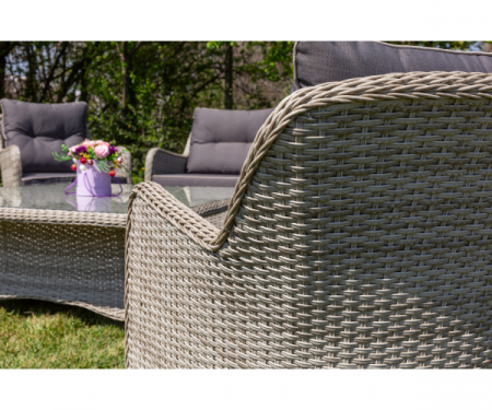Set mobilier premium de terasa/gradina, Dublin, rattan [3]