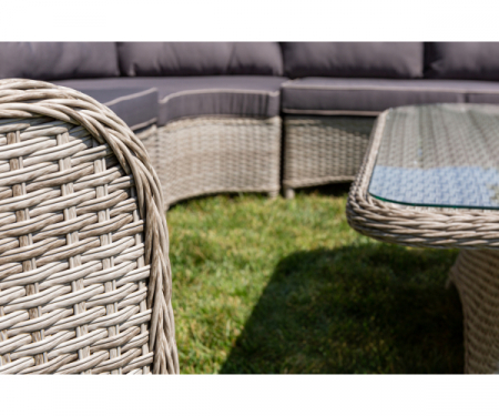 Set mobilier premium de terasa/gradina, Dublin, rattan [6]