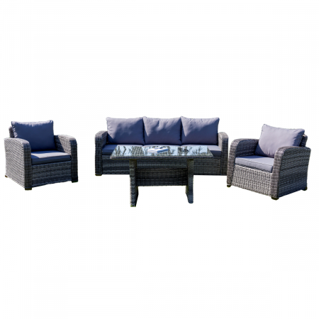 Mobilier - Set mobilier premium de terasa/gradina, Monaco, ratan sintetic