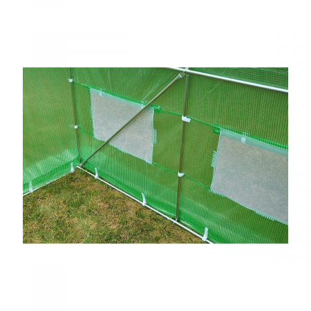 Solar/ sera gradina cu schelet metalic 6 x 3 m, verde [4]